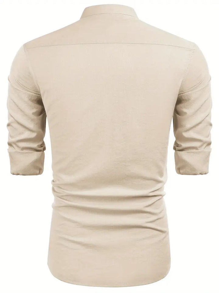 Vaettas | Élégante Chemise Cubaine Légère pour Homme