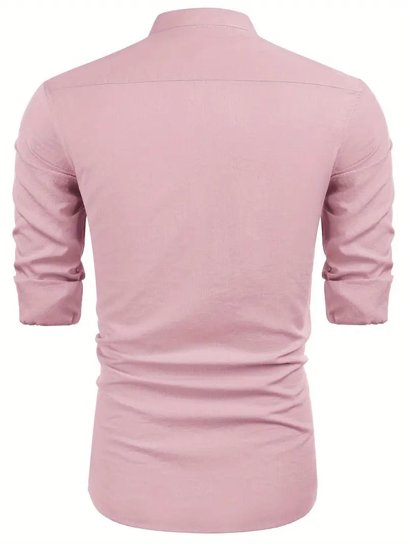 Vaettas | Élégante Chemise Cubaine Légère pour Homme