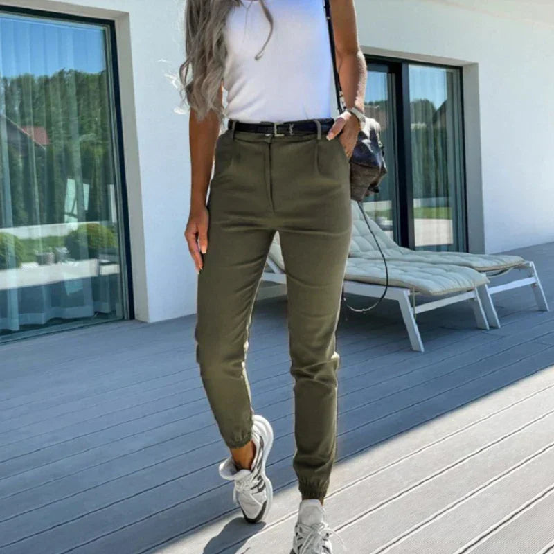 Maana | Pantalon Slim Décontracté Femme