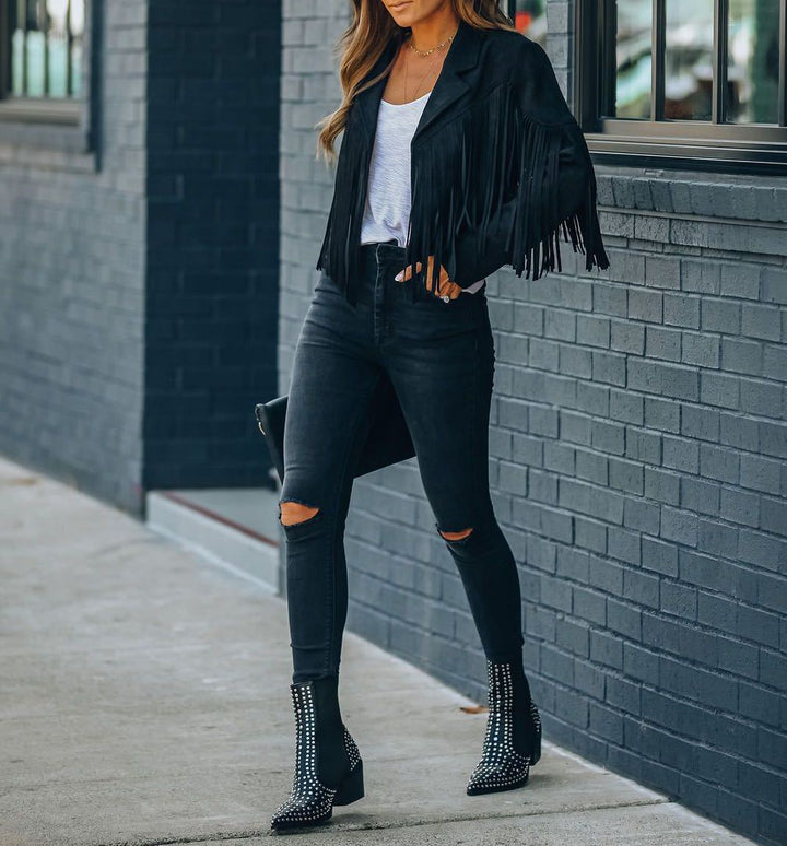 Sainala | Veste à franges