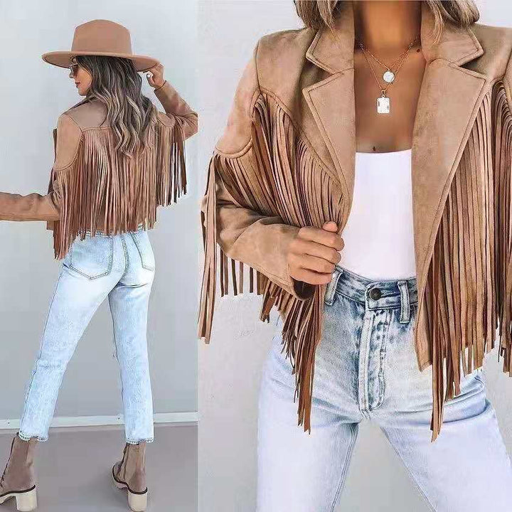 Sainala | Veste à franges