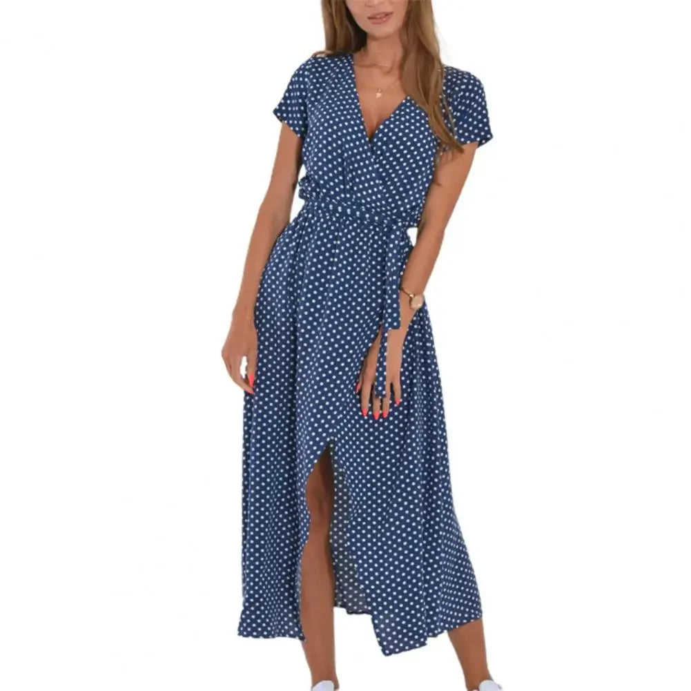 Luanasa | Élégante Robe d'Été Mi-longue pour Femmes
