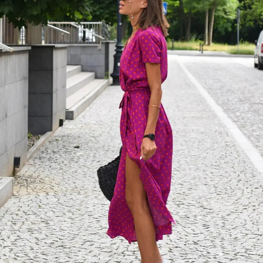 Luanasa | Élégante Robe d'Été Mi-longue pour Femmes