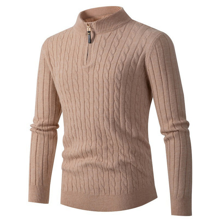 Vaonnar | Pull à demi-zip, manches longues à demi-zip