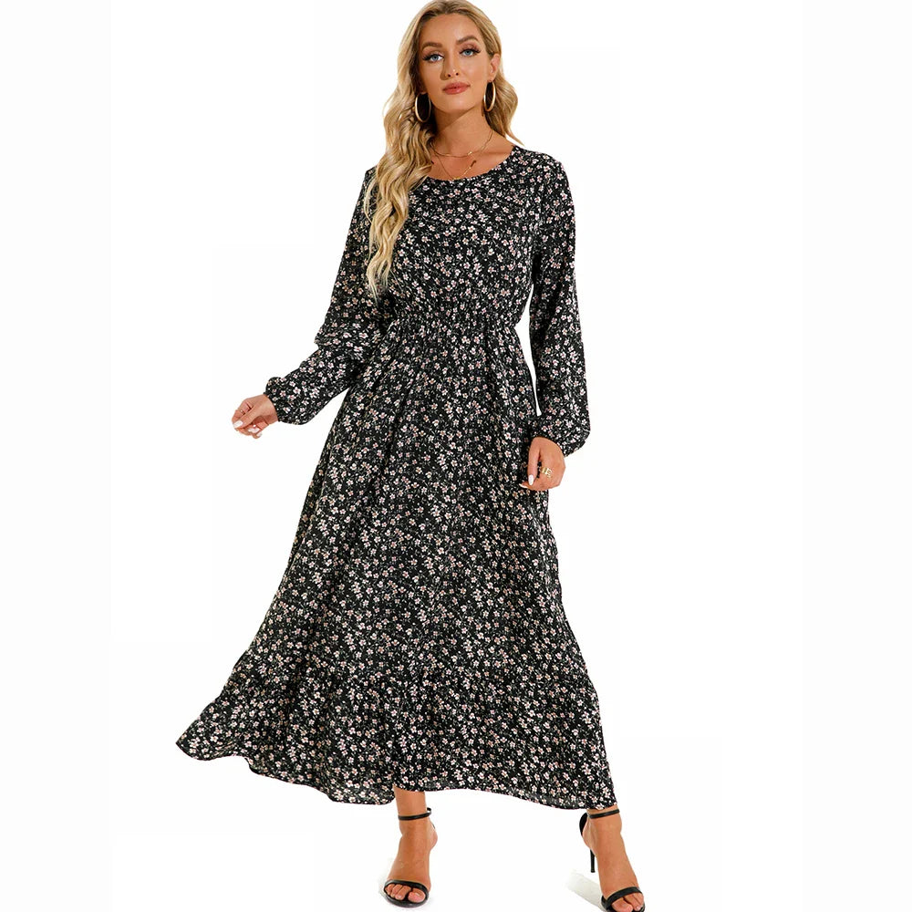 Rounara | Élégante Robe Maxi Bohème pour Femmes