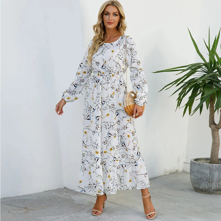Rounara | Élégante Robe Maxi Bohème pour Femmes