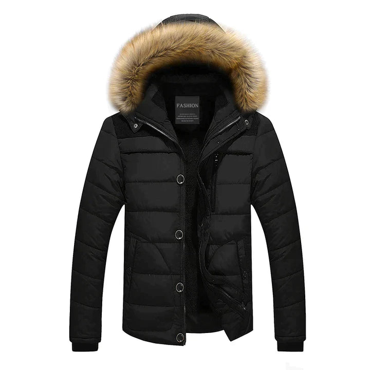 Raliax | Parka avec col en fourrure et capuche