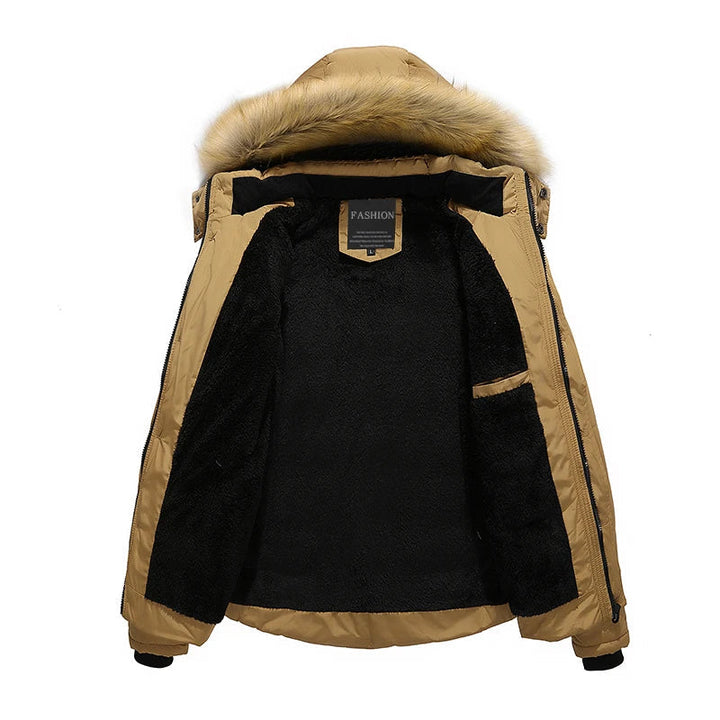 Raliax | Parka avec col en fourrure et capuche