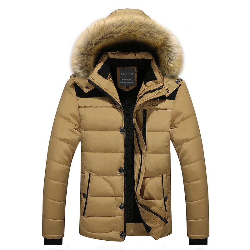 Raliax | Parka avec col en fourrure et capuche