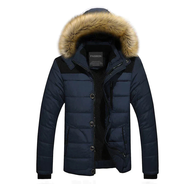 Raliax | Parka avec col en fourrure et capuche