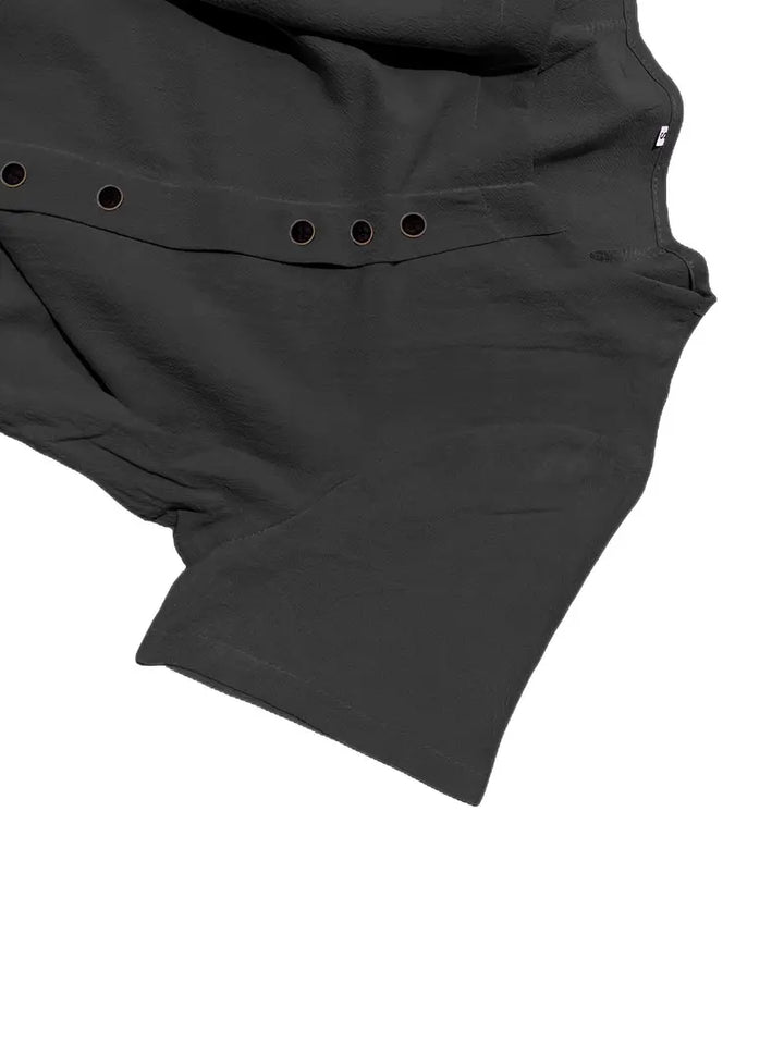 Riaynema | T-shirt décontracté à boutons pour femmes