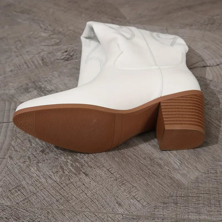 Aarara | Bottes Cowboy Occidentales Embroisées pour Femmes