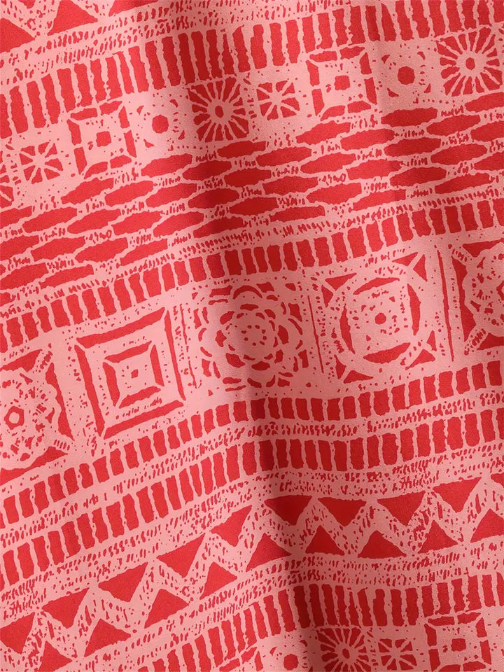 Raunan | Blouse ethnique géométrique pour hommes
