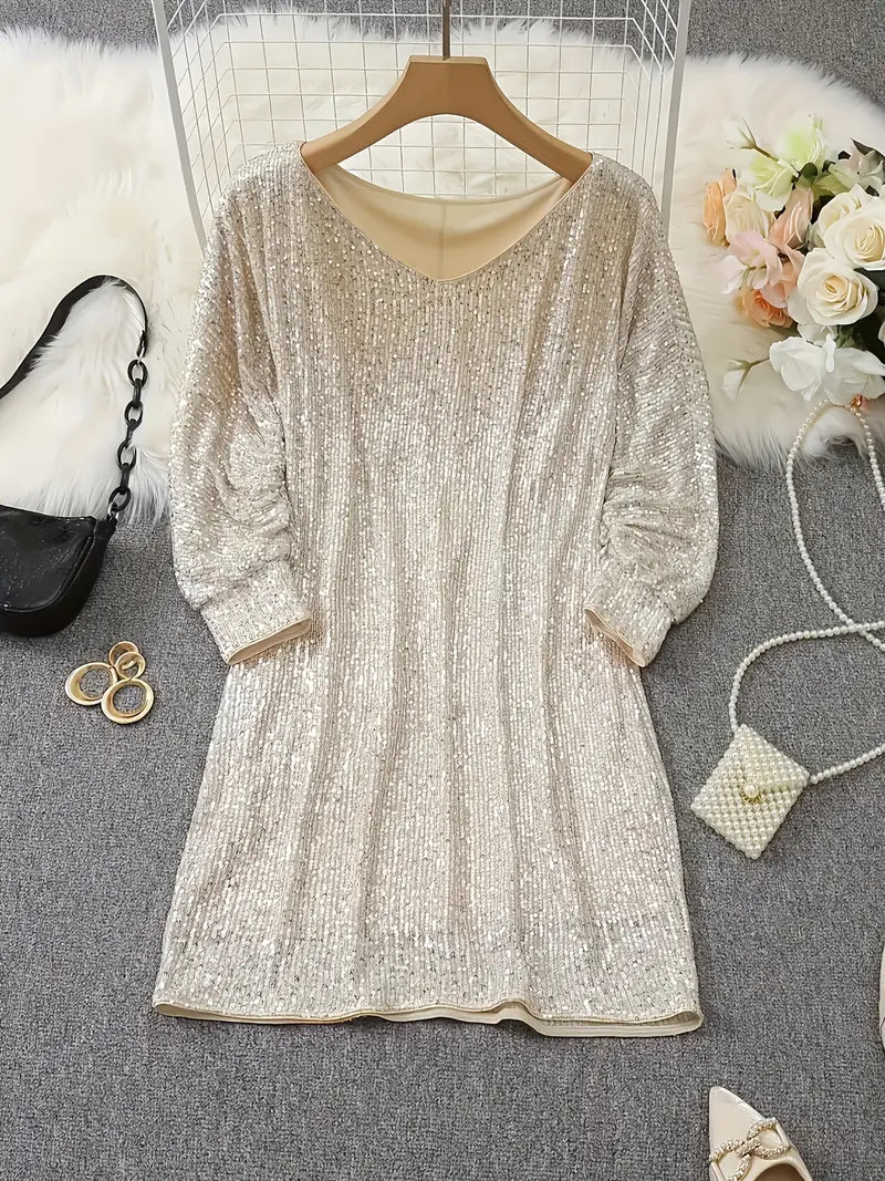 Saenara | Élégante Robe de Soirée Paillettes pour Femmes