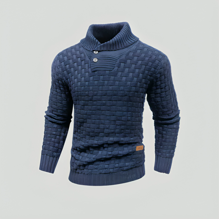 Oinas | Pull en maille structuré pour hommes