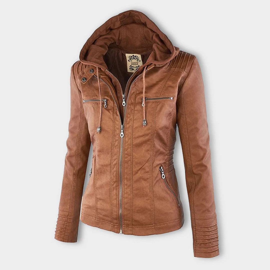 Nairana | Veste en cuir élégante pour femmes