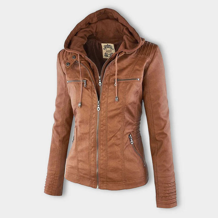 Nionna | Veste en cuir élégante pour femmes