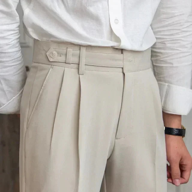 Veosias | Élégants pantalons droits de cérémonie pour hommes