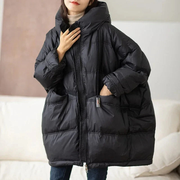Laellena | Manteau Duveteux Élégant pour Femmes