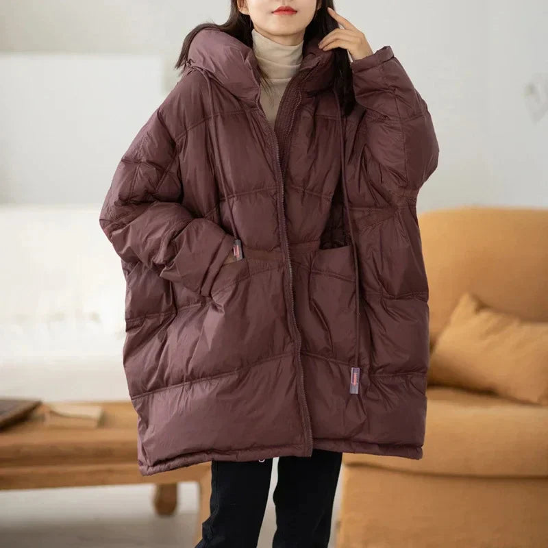 Laellena | Manteau Duveteux Élégant pour Femmes