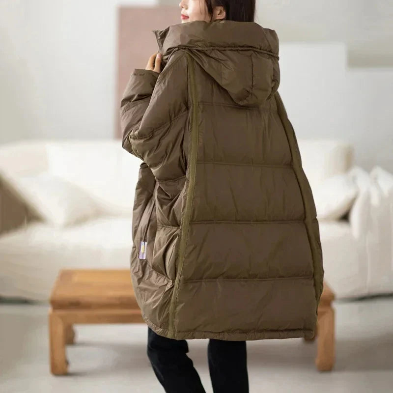 Laellena | Manteau Duveteux Élégant pour Femmes