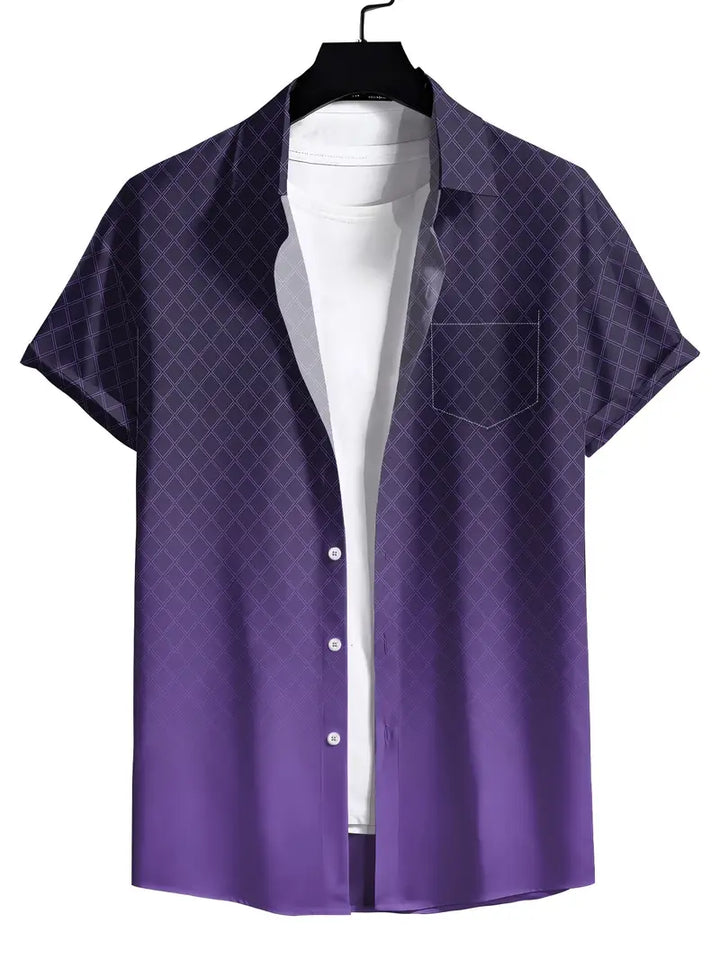 Riosias | Blouse décontractée à manches courtes pour hommes
