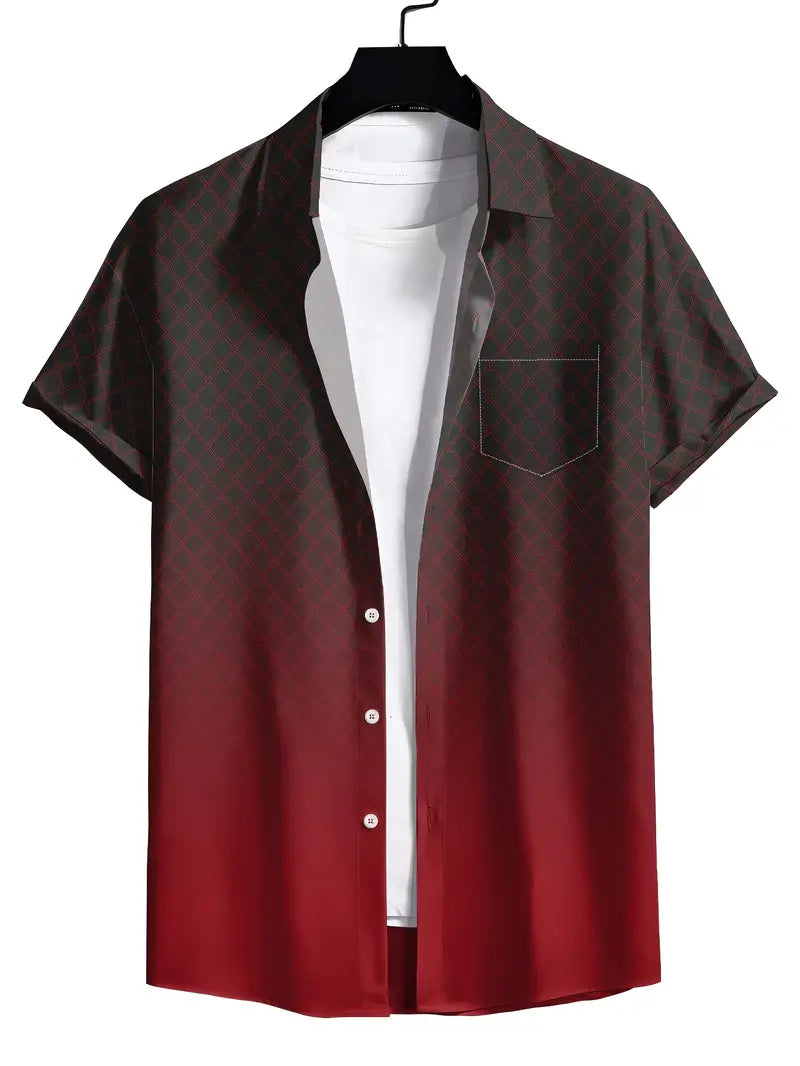 Riosias | Blouse décontractée à manches courtes pour hommes