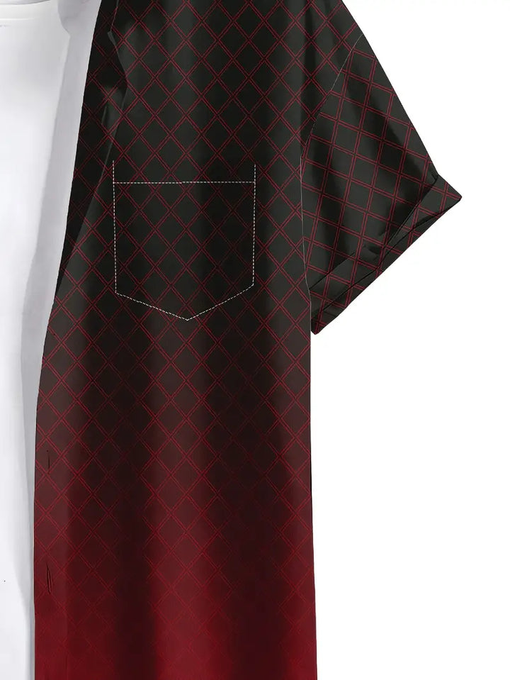 Riosias | Blouse décontractée à manches courtes pour hommes