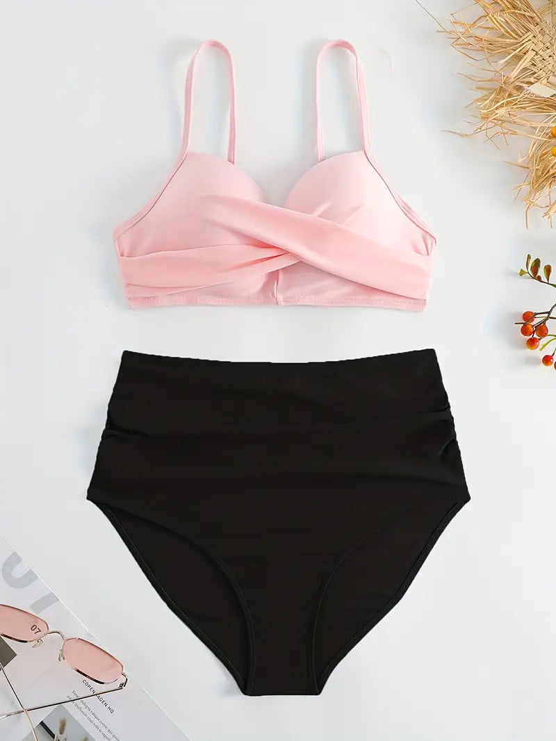 Seellesa | Bikini élégant à imprimé tropical pour femmes