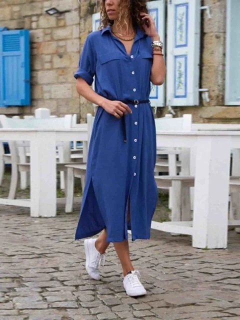 Seayasa | Robe longue à manches longues pour femmes