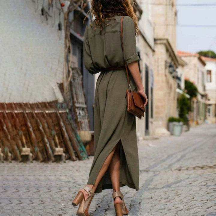 Seayasa | Robe longue à manches longues pour femmes