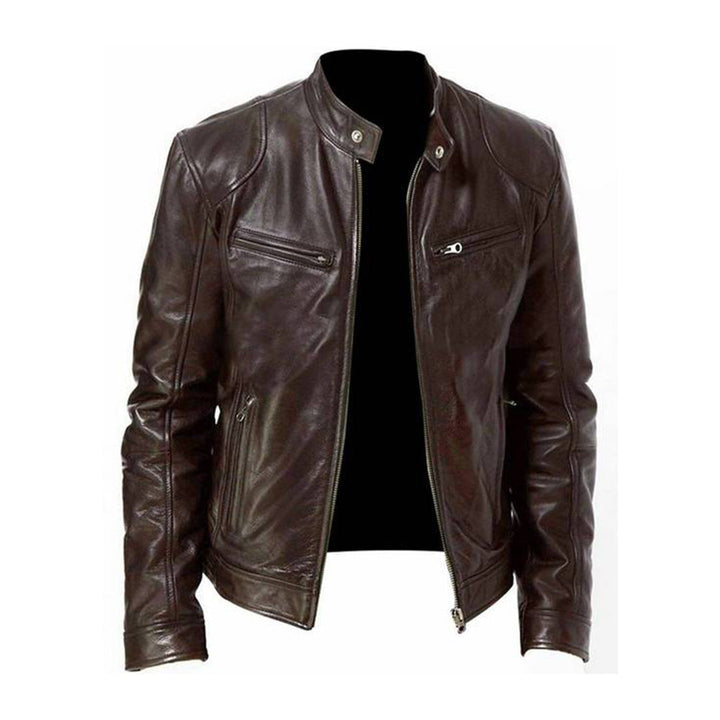 Vearras | Veste en cuir élégante homme