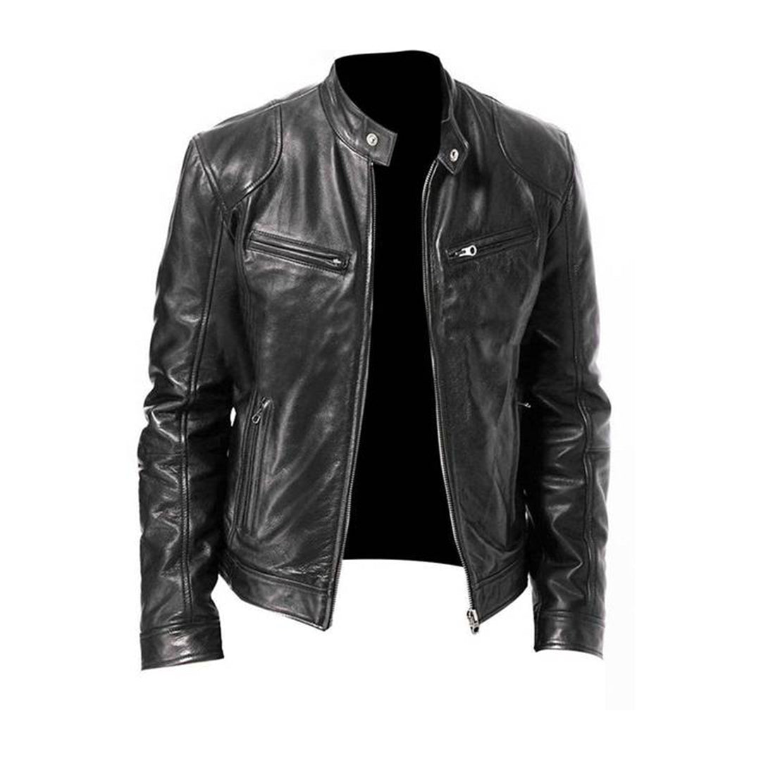 Vearras | Veste en cuir élégante homme