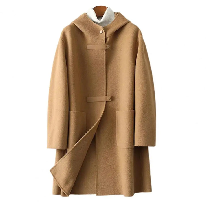 Naellesa | Veste en cachemire à capuche pour femmes