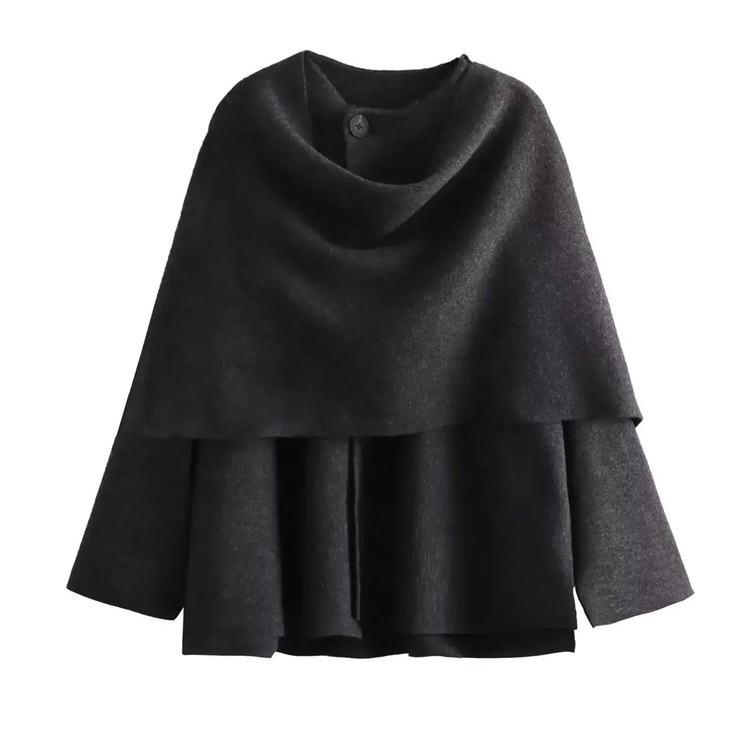 Eayala | Élégante veste manteau asymétrique pour femmes