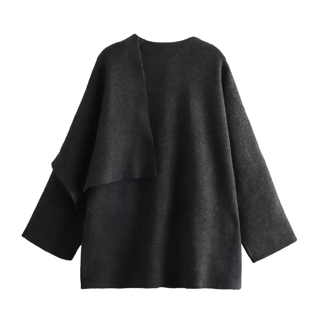Eayala | Élégante veste manteau asymétrique pour femmes
