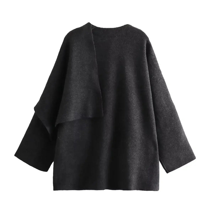 Eayala | Élégante veste manteau asymétrique pour femmes