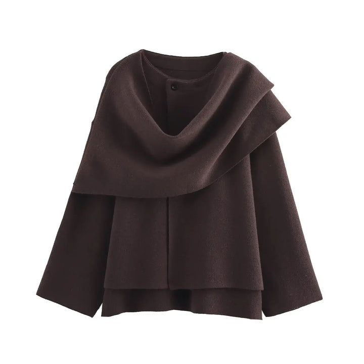 Eayala | Élégante veste manteau asymétrique pour femmes
