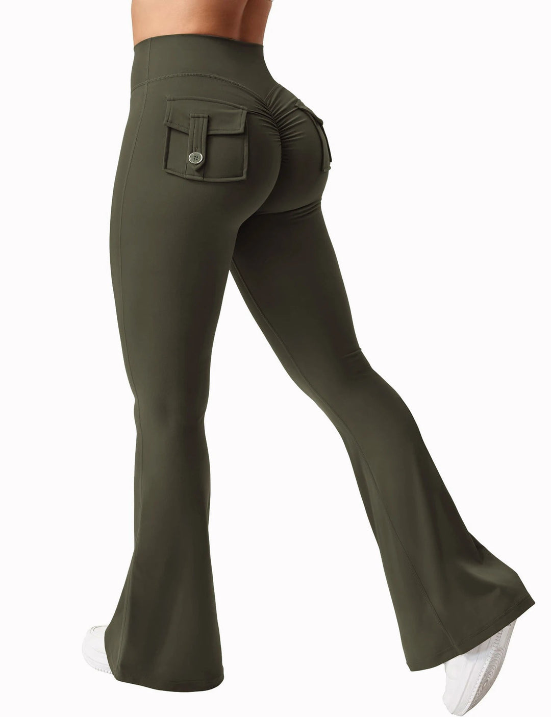 Luinama | Leggings Évasés Haute Stretch pour Femmes