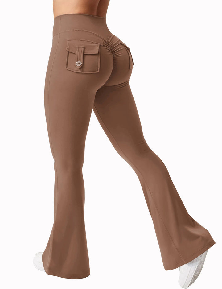 Luinama | Leggings Évasés Haute Stretch pour Femmes