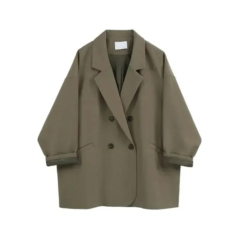 Sielleana | Blazer Vintage Coréenne Chic pour Femmes