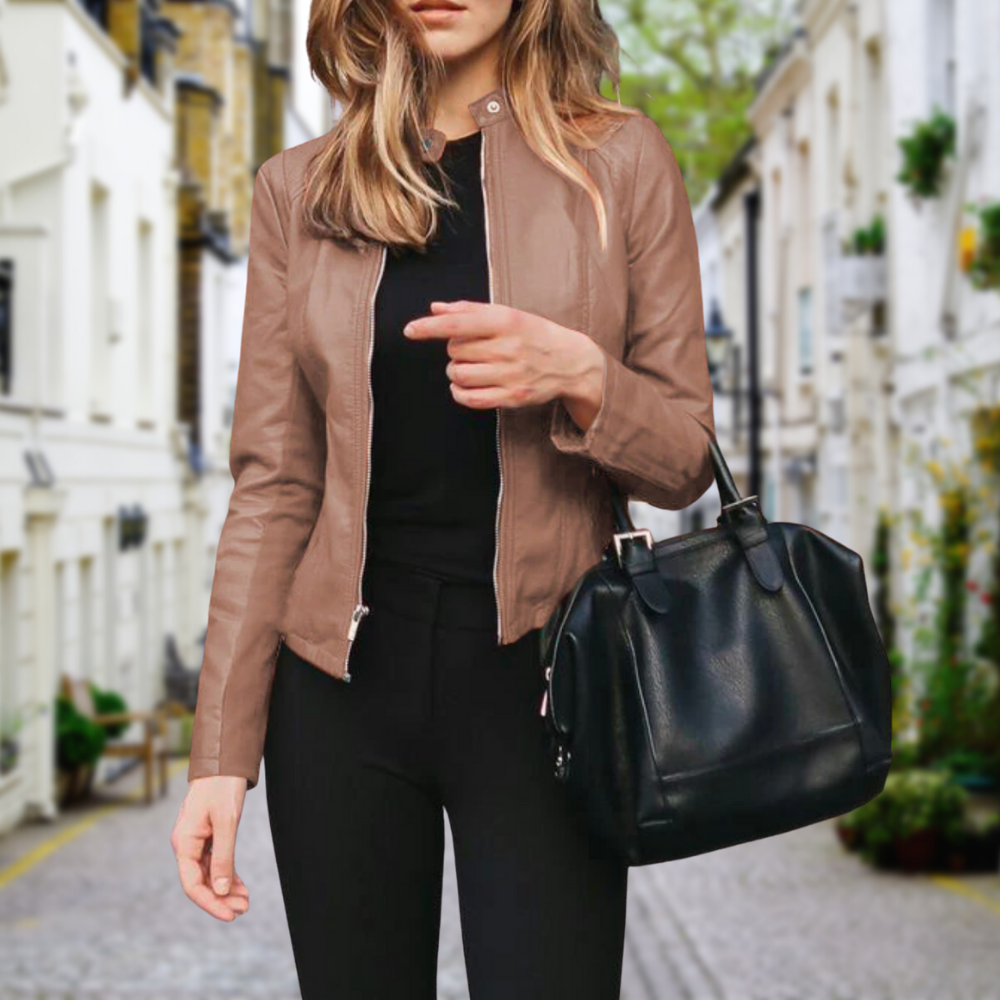 Muinara | La veste en cuir stylée et unique en son genre