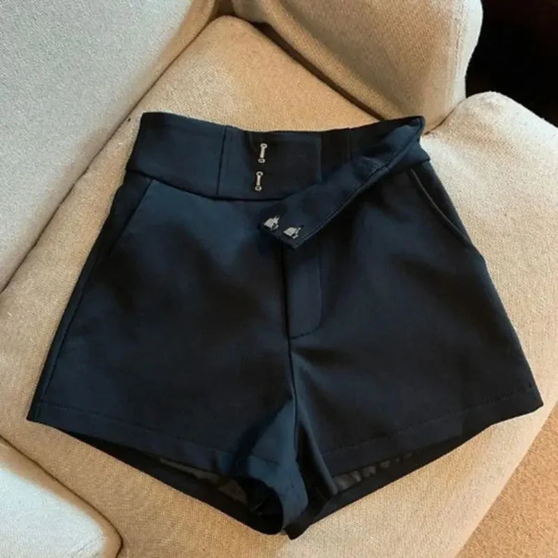 Muosia | Élégants Shorts Taille Haute pour Femmes