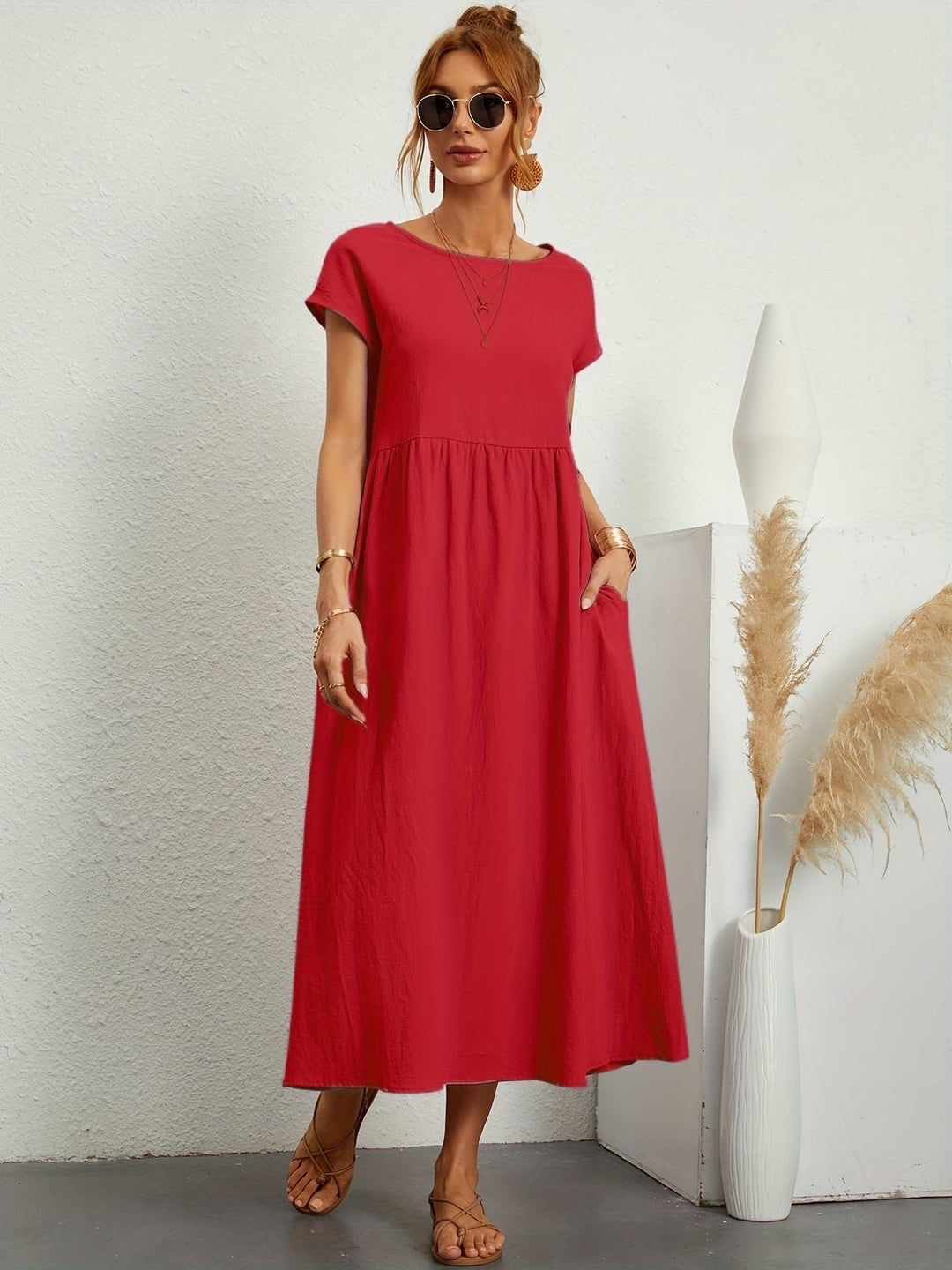 Luayama | Robe de loisirs décolletée