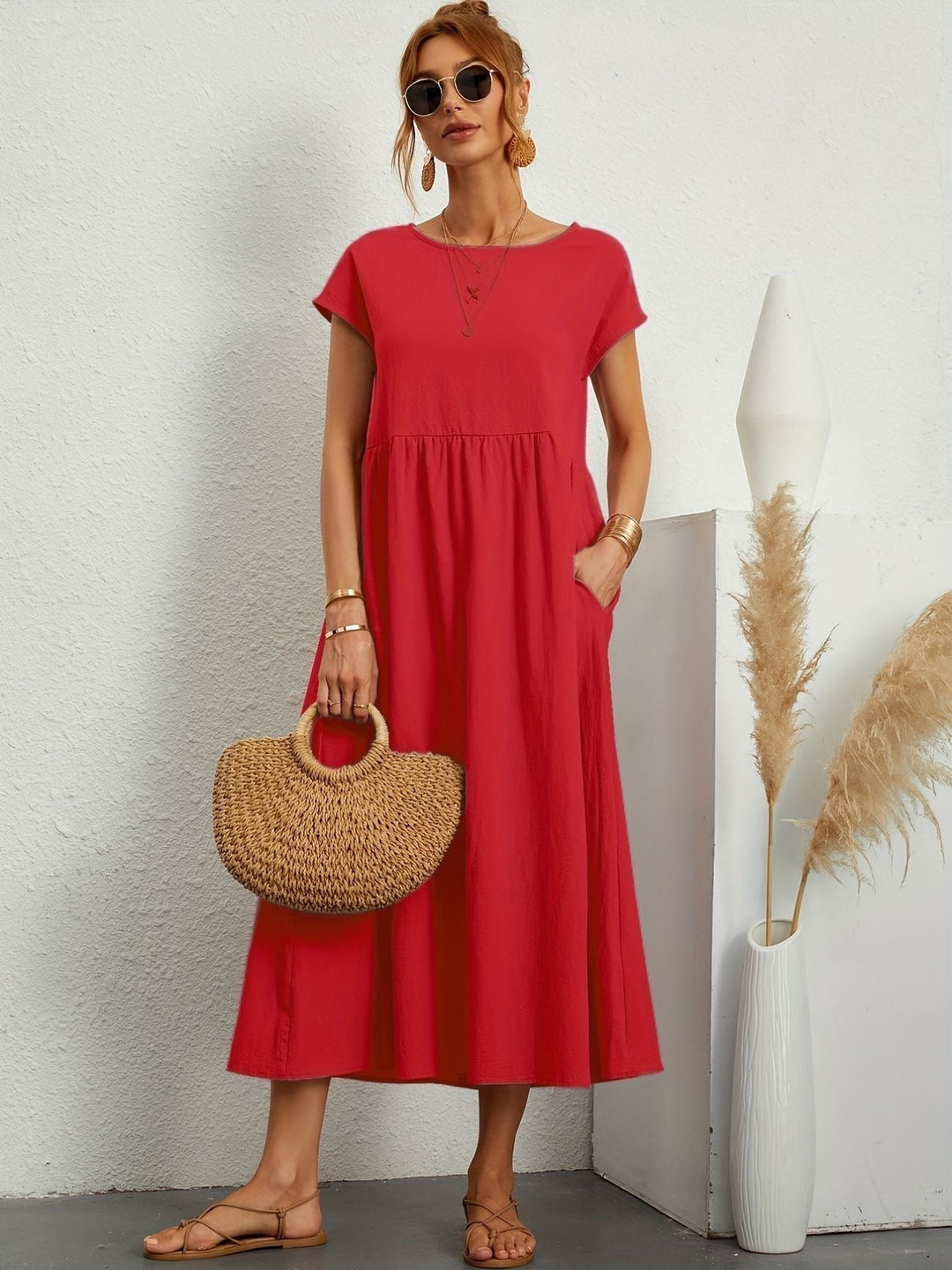 Luayama | Robe de loisirs décolletée