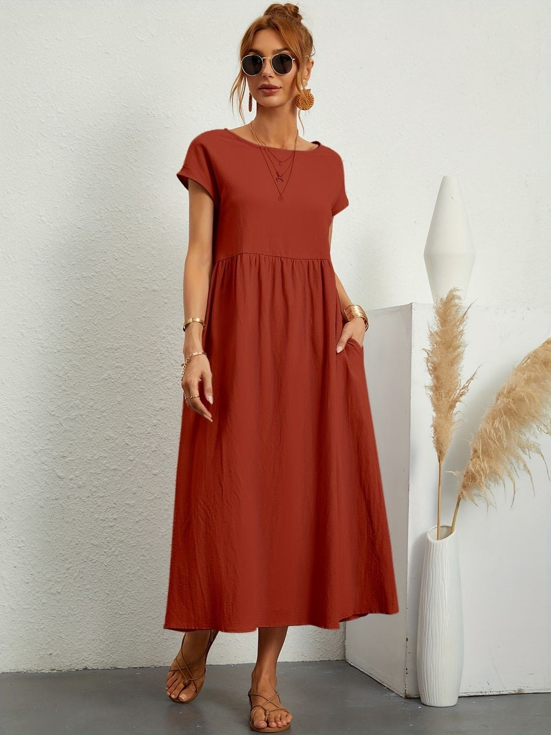 Luayama | Robe de loisirs décolletée