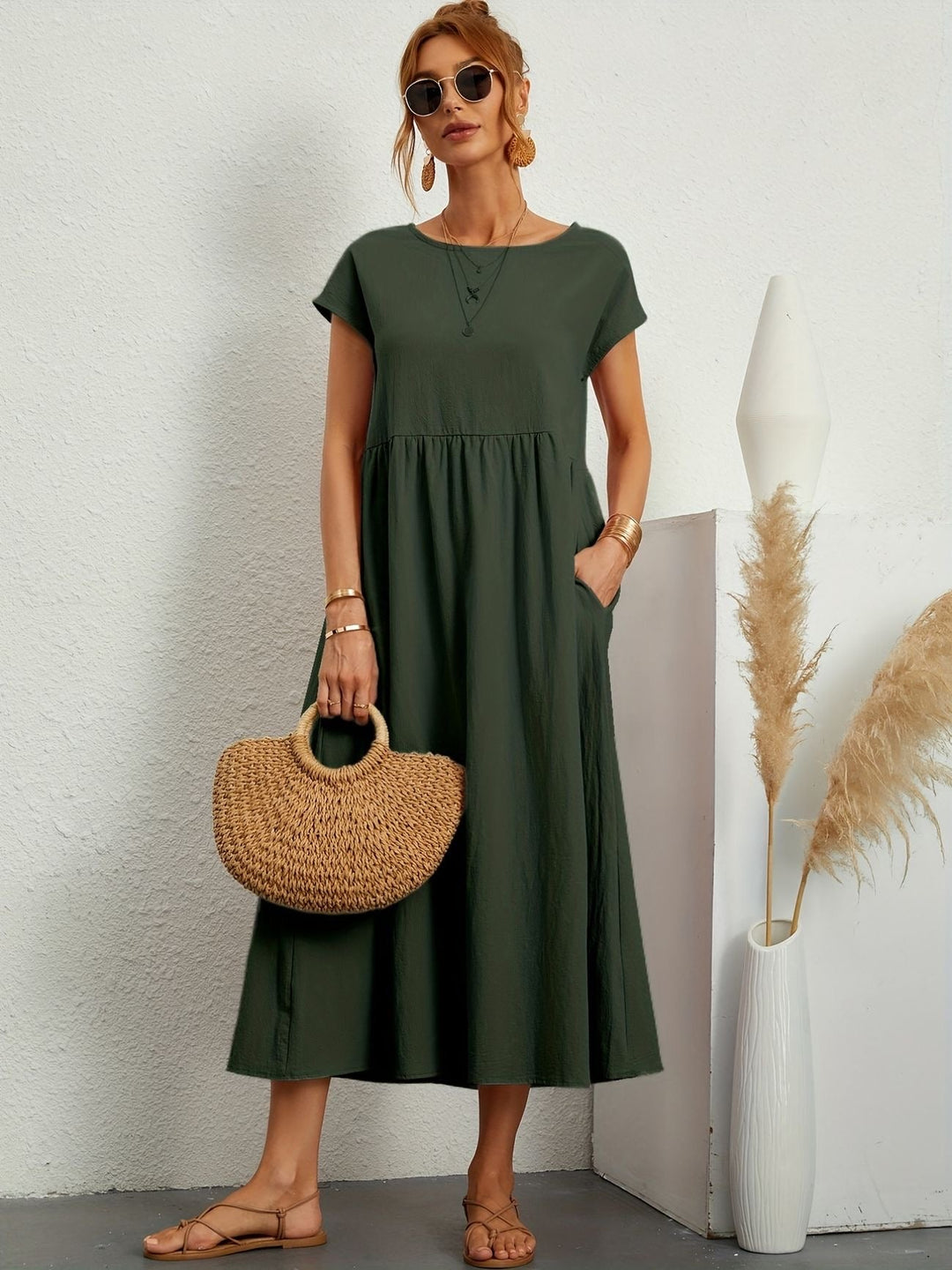 Luayama | Robe de loisirs décolletée