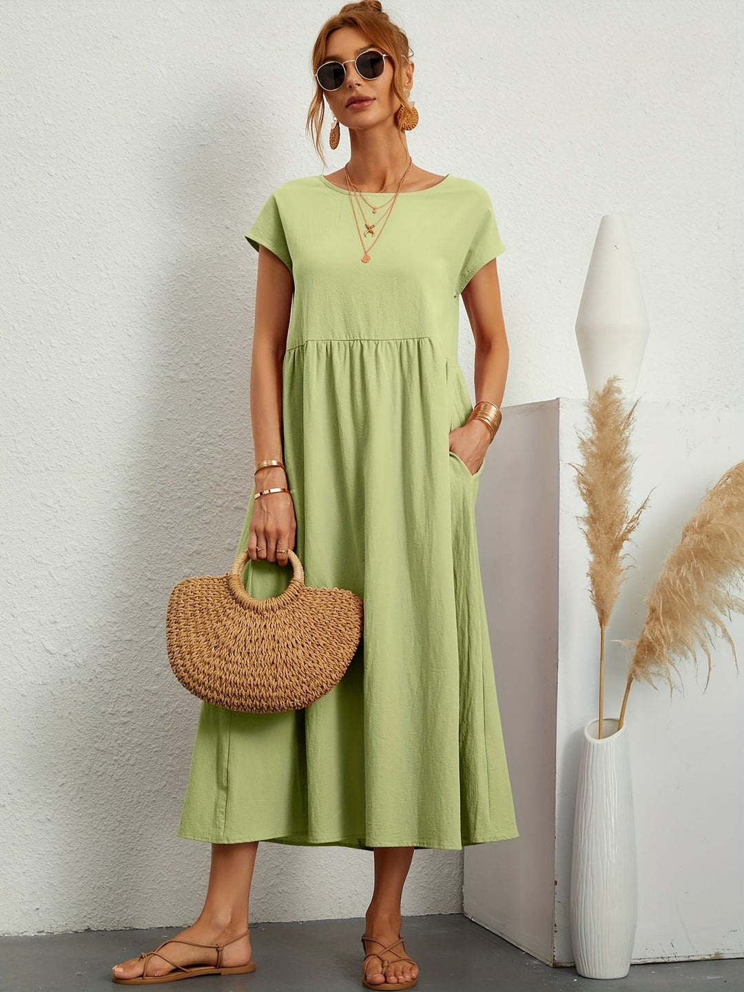 Luayama | Robe de loisirs décolletée