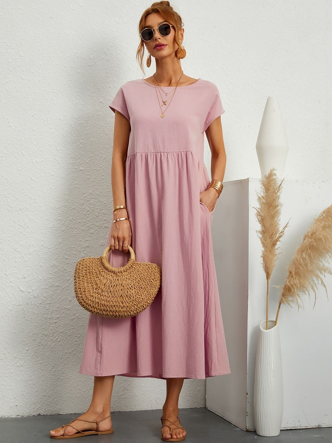 Luayama | Robe de loisirs décolletée