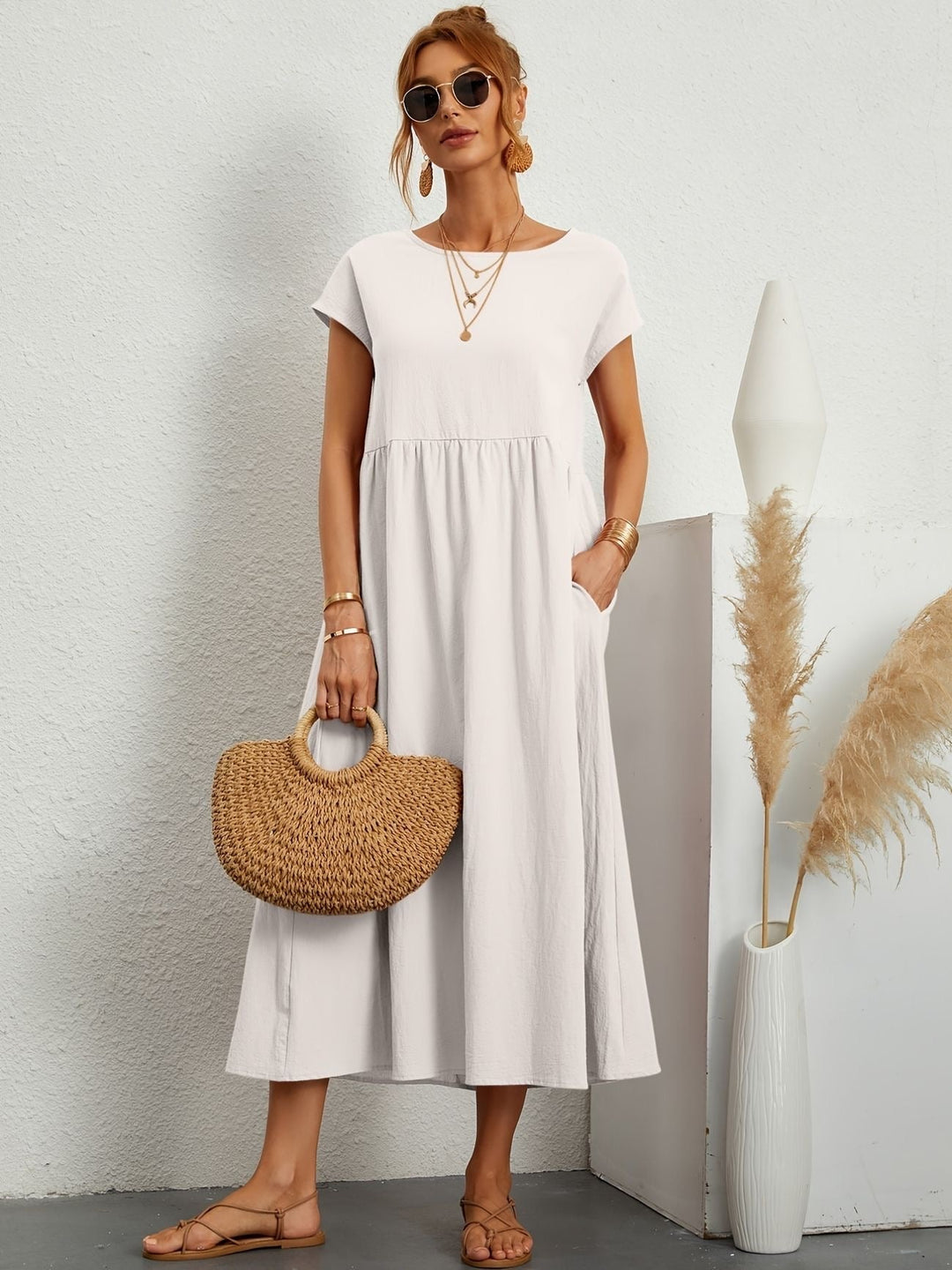 Luayama | Robe de loisirs décolletée